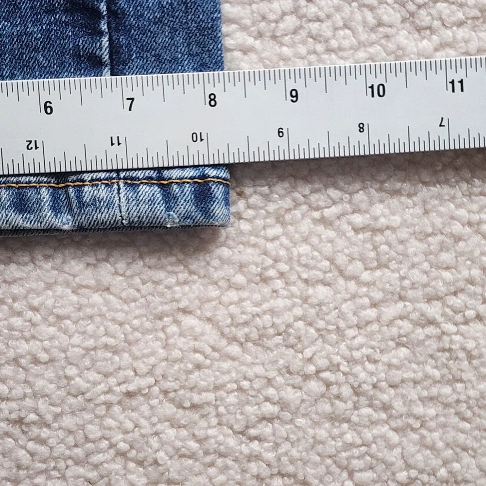 Levi's 505 Regular Fit Jeans Mens 36x32‎ Blue Medium Wash Straight Leg Denim
